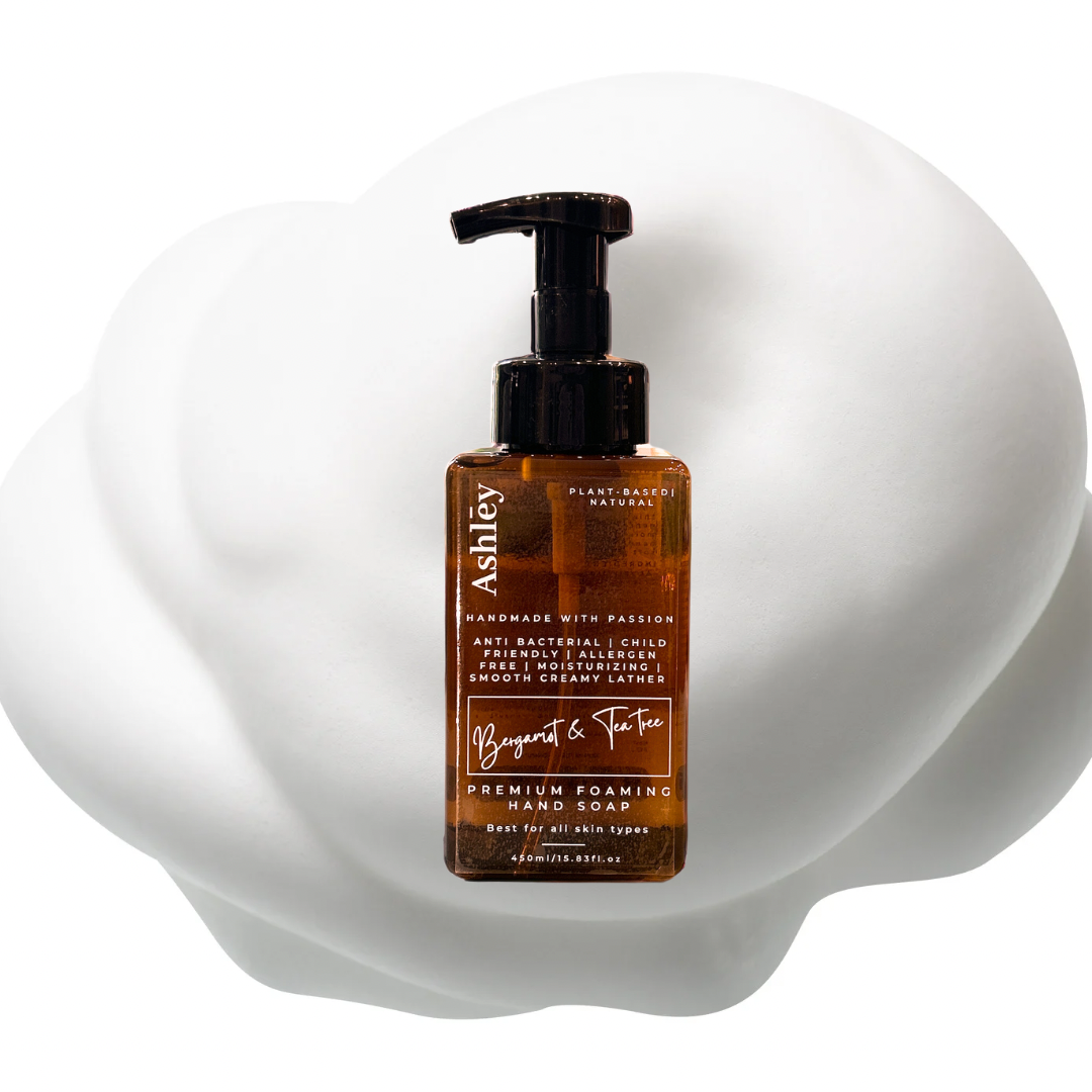 FOAMING HAND SOAP WITH BERGAMOT & TEA TREE E.O.