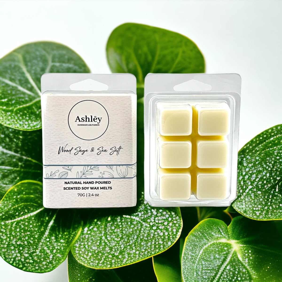 WOOD SAGE & SEA SALT SUARE SOY WAX MELTS