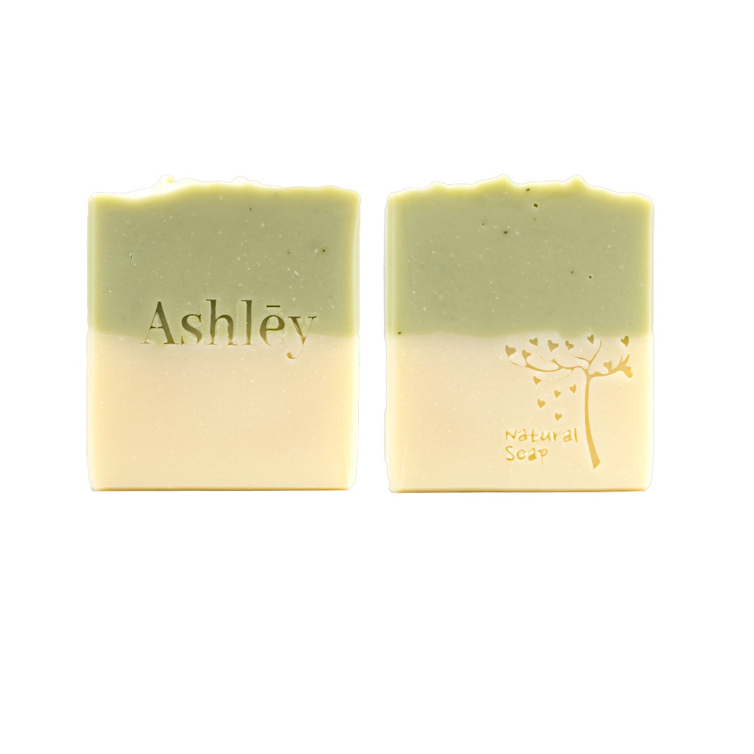 GREEN TEA & FRENCH GREEN CLAY HANDMADE SOAP