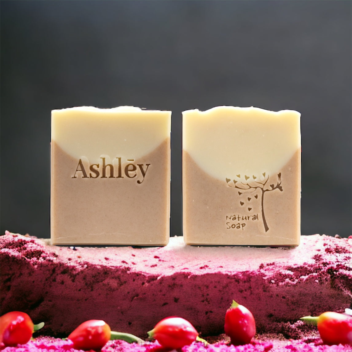 ROSEHIP & FRENCH PINK CLAY HANDMADE SOAP