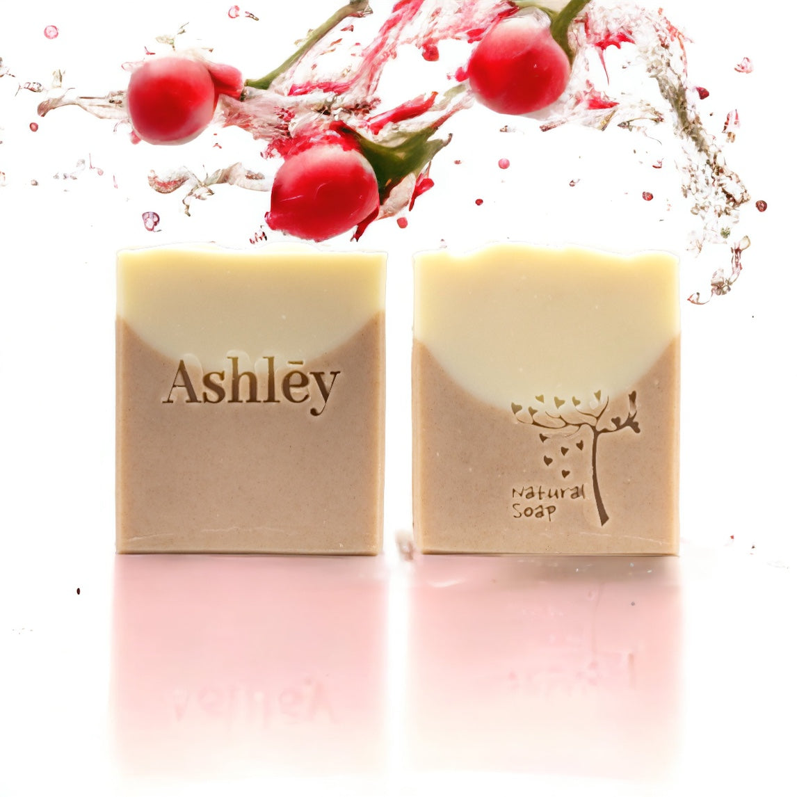 (Set of 3 PCS) Rosehip & French Pink Clay Soap