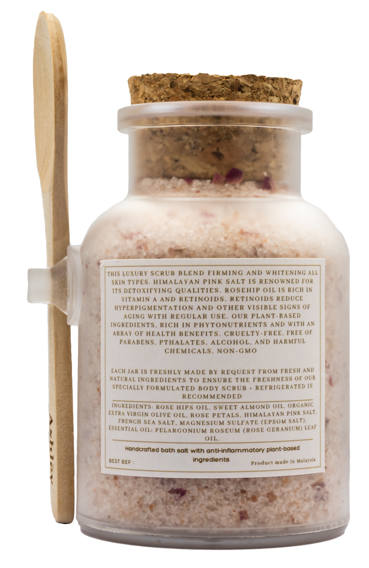 ROSEHIPS BODY SCRUB WITH FRENCH SEA SALT